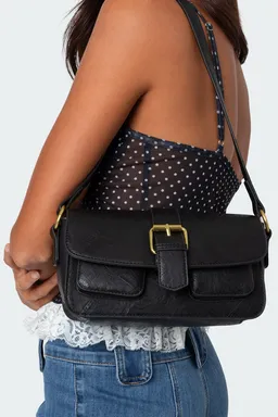 Bolso hebilla cuero sintético de Edikted en Bolsos y Carteras para argentina