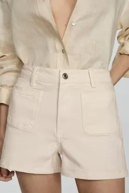 Shorts jean con bolsillos de Mango en Shorts para argentina