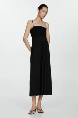 Vestido midi evasé algodón de Mango en Vestidos para argentina