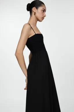 Vestido midi evasé algodón de Mango en Vestidos para argentina