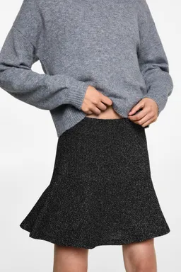 Falda punto lurex de Mango Teen en Faldas para argentina