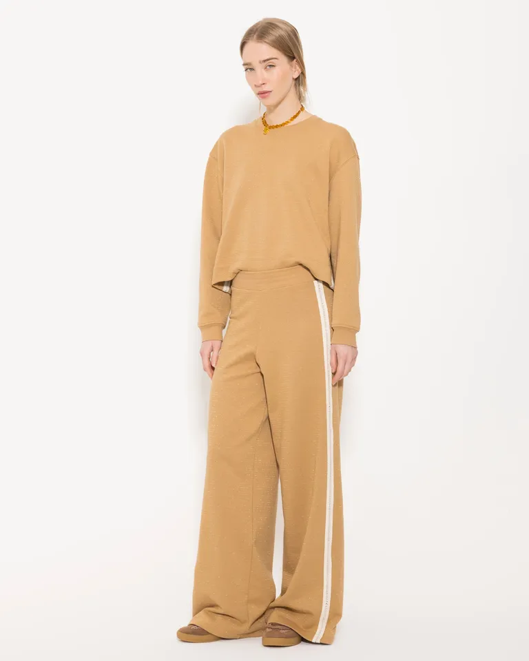 Elegante Buzo Amarillo con Detalles Brillantes - Prenda Versátil y Cómoda de Jazmin Chebar en Buzos y Sweaters para argentina