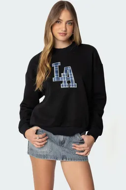 Buzo escocés plaid de Edikted en Buzos y Sweaters para argentina