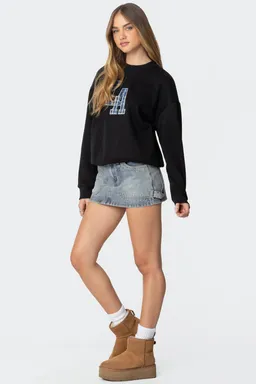 Buzo escocés plaid de Edikted en Buzos y Sweaters para argentina