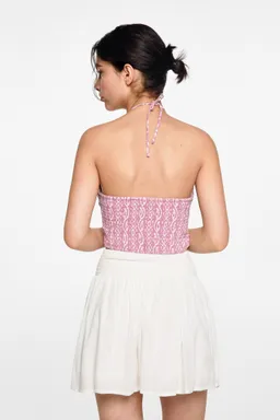 Falda pantalón fruncida de Mango Teen en Faldas para argentina