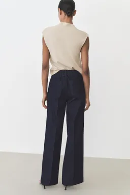 Pantalón vaquero wideleg de Mango en Pantalones para argentina