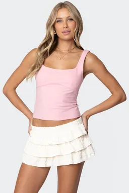 Ronda musculosa espalda moño de Edikted en Tops para argentina