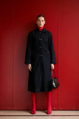 Trench largo denim rinse wash de Mango en Chaquetas para argentina