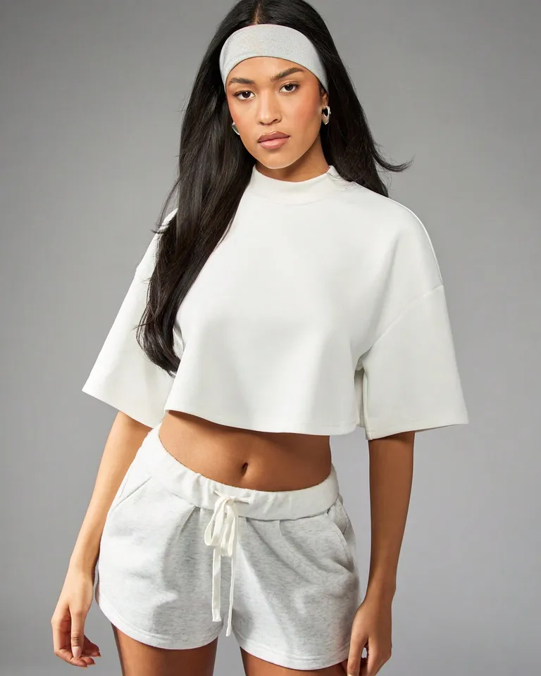 Camiseta corta holgada logo espalda de Missguided en Tops para argentina