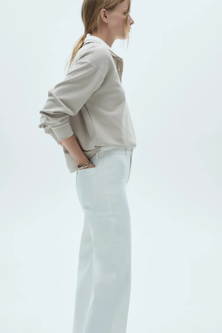 Jeans catherin culotte tiro alto de Mango en Pantalones para argentina