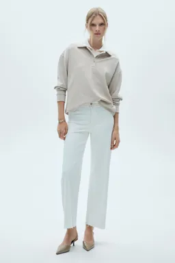 Jeans catherin culotte tiro alto de Mango en Pantalones para argentina