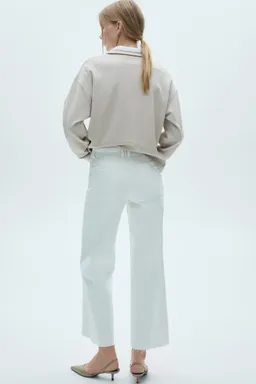 Jeans catherin culotte tiro alto de Mango en Pantalones para argentina