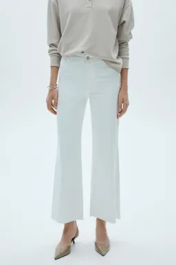 Jeans catherin culotte tiro alto de Mango en Pantalones para argentina