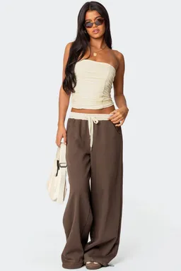 Top strapless fruncido fifi de Edikted en Tops para argentina
