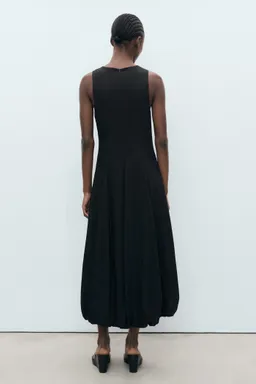 Vestido largo efecto globo de Mango en Vestidos para argentina