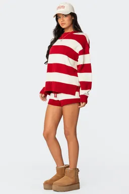 Sweater rayado oversize riley de Edikted en Buzos y Sweaters para argentina