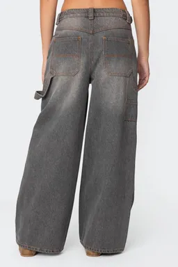 Jeans carpenter baggy tiro bajo de Edikted en Pantalones para argentina