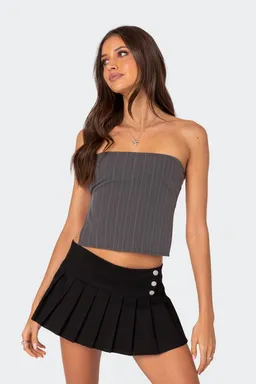 Top strapless espalda descubierta rayas de Edikted en Tops para argentina