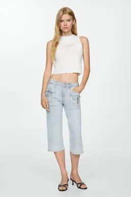 Top algodón con strass de Mango en Tops para argentina