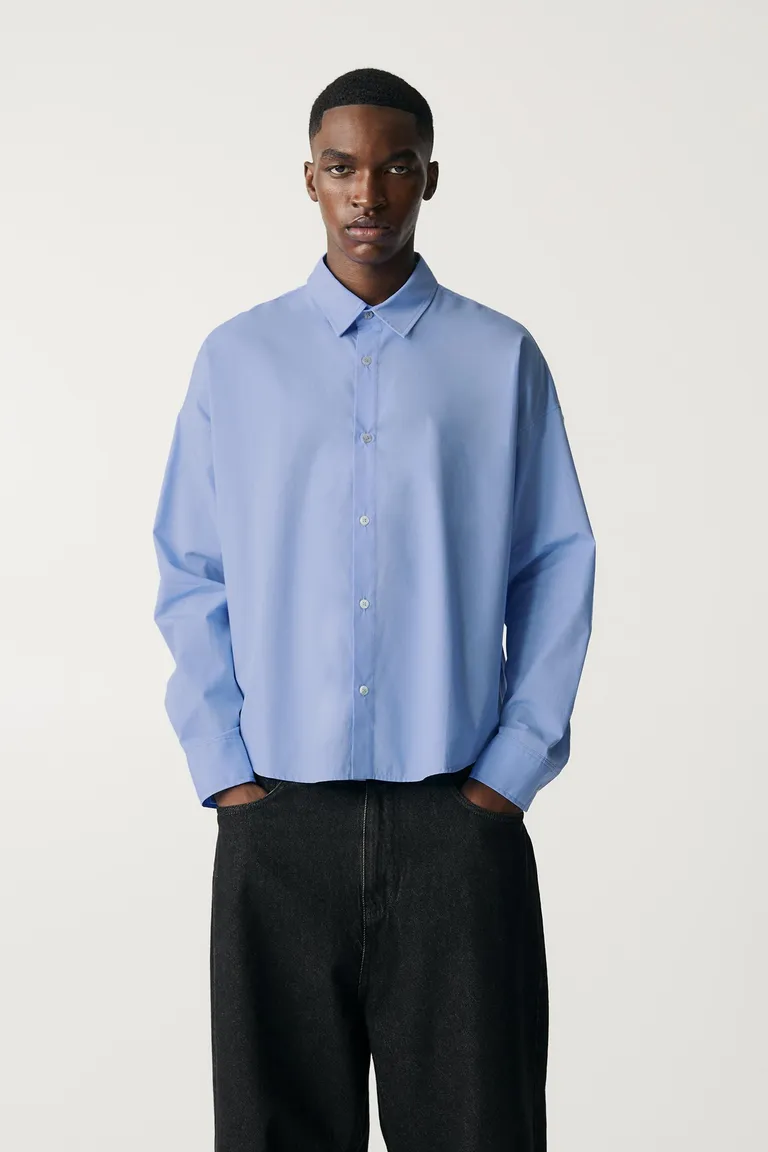 Camisa boxy manga larga de Pull&Bear en Camisas para argentina