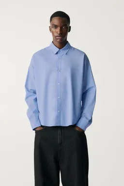 Camisa boxy manga larga de Pull&Bear en Camisas para argentina