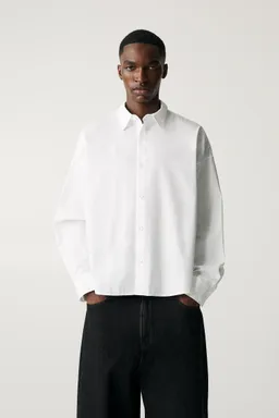 Camisa boxy manga larga de Pull&Bear en Camisas para argentina