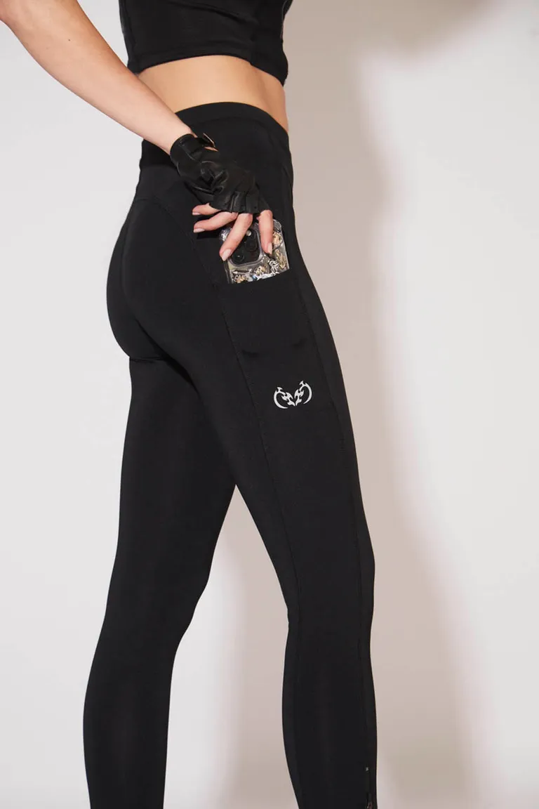 Pantalones deportivos de microfibra elastizada con detalles de moda para un look urbano de 47 Street en Pantalones para argentina