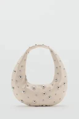 Bolso hombro con tachuelas de Mango en Bolsos y Carteras para argentina