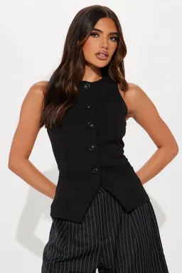 Top chaleco lujo silencioso de Fashion Nova en Chalecos para argentina