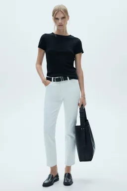 Jeans claudia slim crop de Mango en Pantalones para argentina