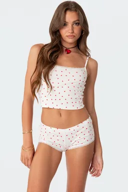 Musculosa estampada corazones de Edikted en Tops para argentina