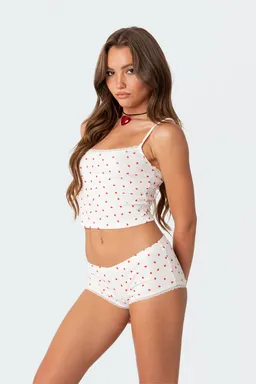 Musculosa estampada corazones de Edikted en Tops para argentina