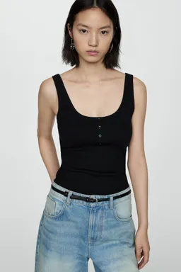 Top breteles botones de Mango en Tops para argentina