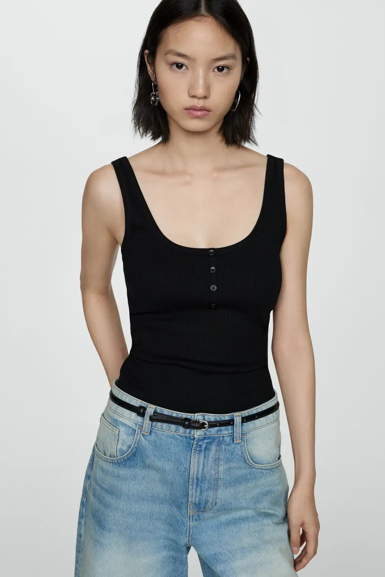 Top breteles botones de Mango en Tops para argentina