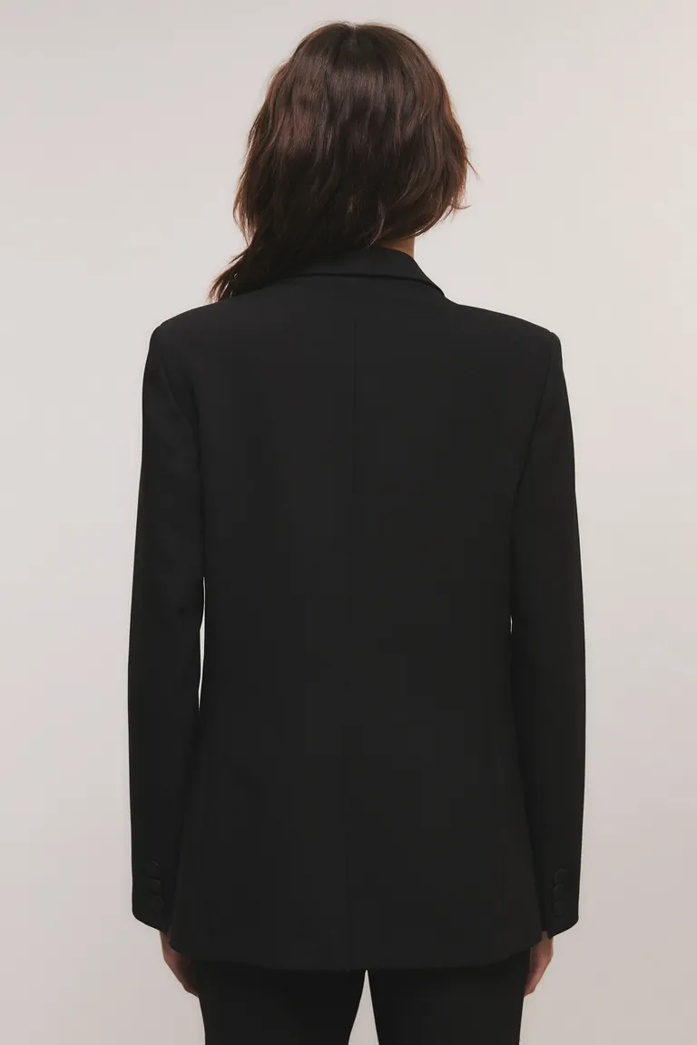 Blazer sastrero de corte regular con cierre frontal de botones y detalles en mangas de Kosiuko en Blazers para argentina