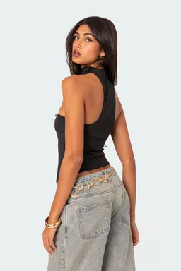 Top con gargantilla alyssia de Edikted en Tops para argentina