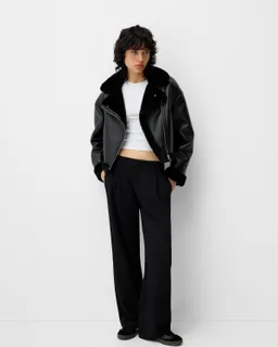 Campera biker doble faz de Bershka en Chaquetas para argentina