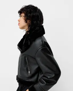 Campera biker doble faz de Bershka en Chaquetas para argentina