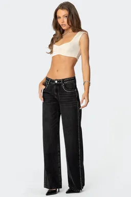 Crop top fruncido summit de Edikted en Tops para argentina