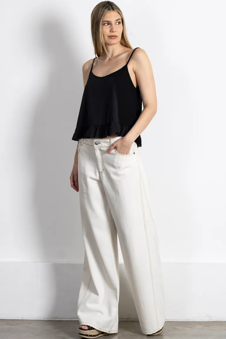 Pantalones anchos y cómodos con detalles en los costados de Kill en Pantalones para argentina