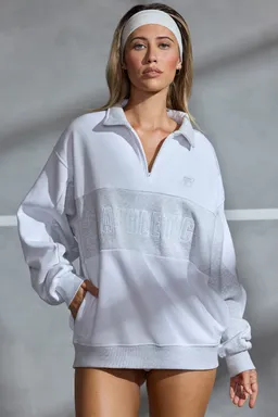 Buzo oversize medio cierre de Oh Polly en Buzos y Sweaters para argentina