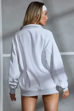 Buzo oversize medio cierre de Oh Polly en Buzos y Sweaters para argentina