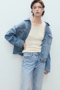 Jean recto tiro medio de Mango en Pantalones para argentina