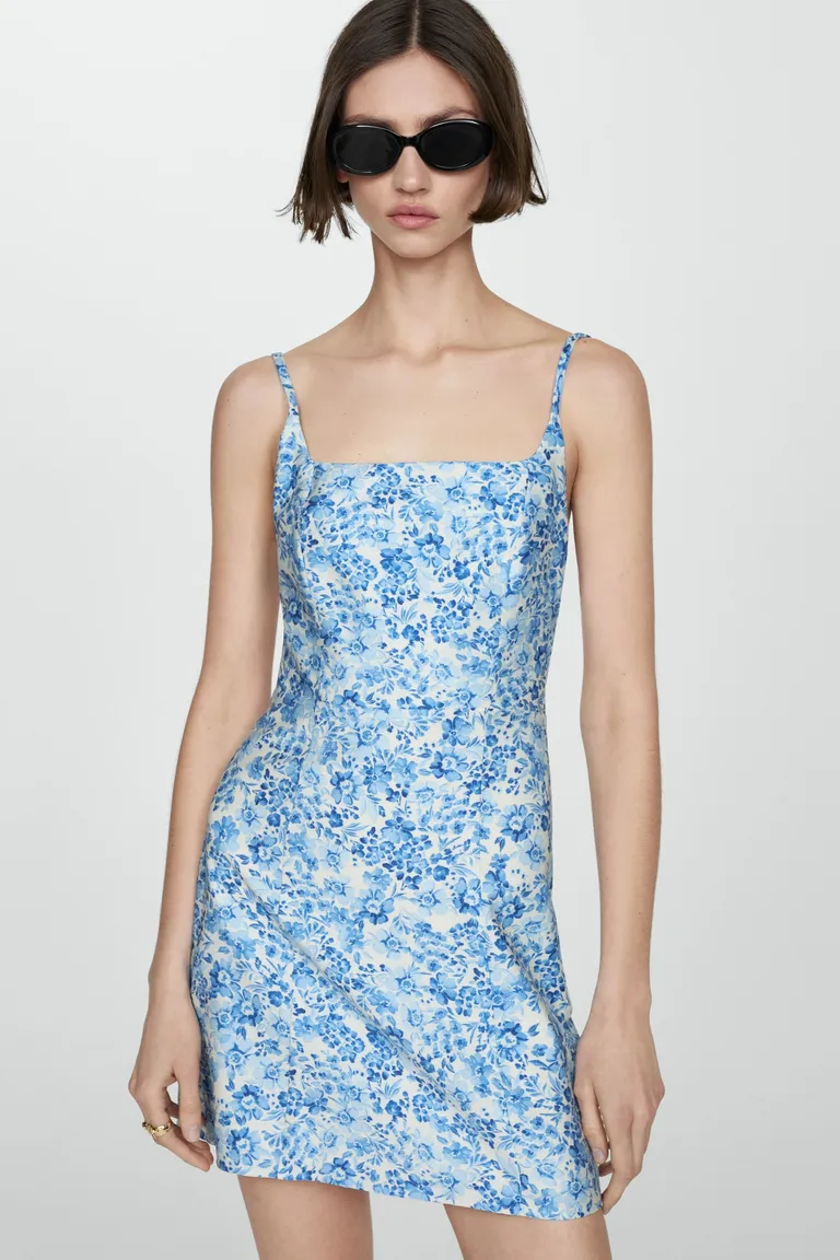 Vestido estampado floral de Mango en Vestidos para argentina