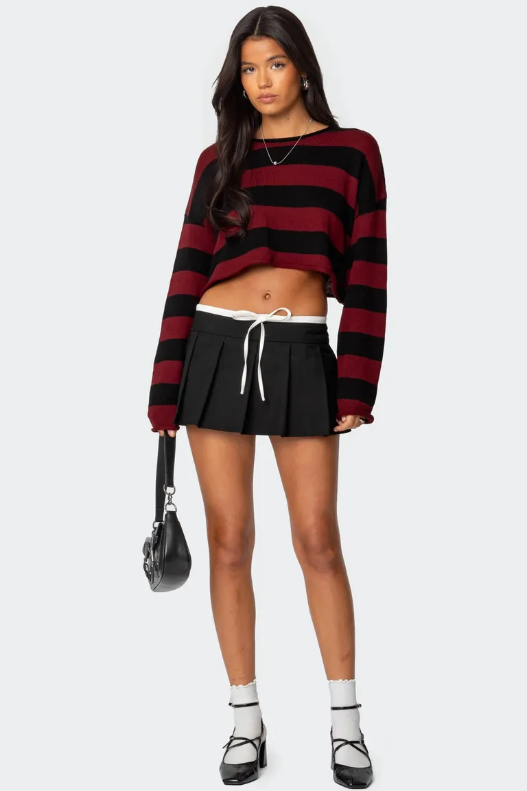 Mini falda pantalón plisada de Edikted en Shorts para argentina
