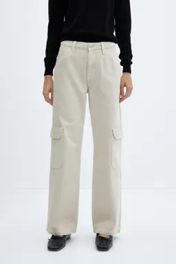 Jeans wideleg cargo de Mango en Pantalones para argentina
