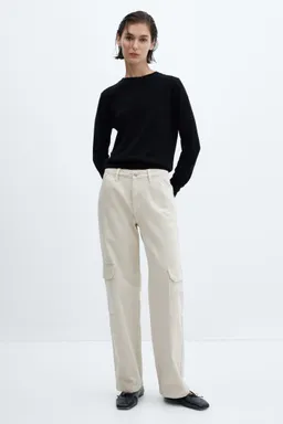 Jeans wideleg cargo de Mango en Pantalones para argentina