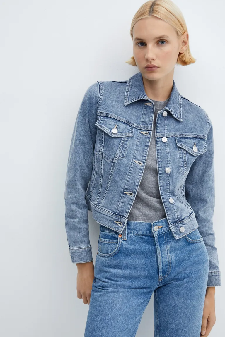 Cazadora jean con bolsillos de Mango en Chaquetas para argentina