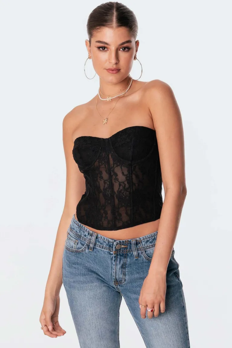 Corset encaje cartia de Edikted en Ropa Interior y Medias para argentina