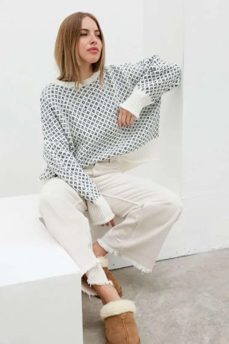 Sweater Textura Oversize de Hesed en Buzos y Sweaters para argentina